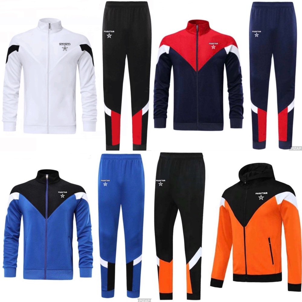 Fabstar tracksuits. Different colours & sizes.